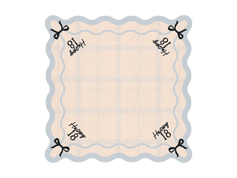 Serwetki Happy 18, 33x33 cm