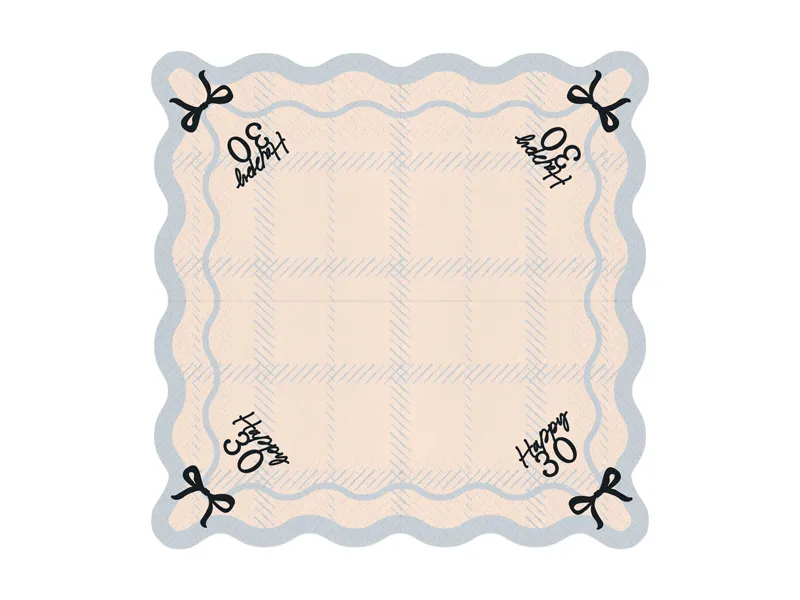 Serwetki Happy 30, 33x33cm, mix (1 op. : 12 szt.)