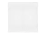 Serwetki materiałowe, biały 40x40 cm (1 op. : 4 szt.)