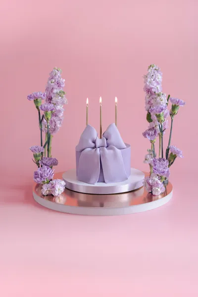 Świeczki urodzinowe gładkie, różowe złoto, 14cm (1 op. : 12 szt.)