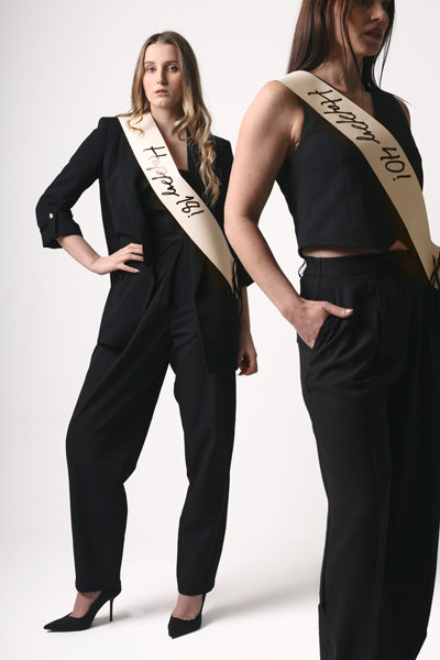 Szarfa Happy 18 krem 76 cm