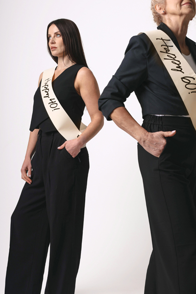 Szarfa Happy 40 krem, 76 cm