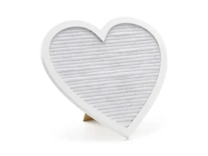 Tablica z literami Serce mix 31x29cm