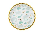 Talerzyki Wieloryby, mix 18cm (1 op. : 6 szt.)