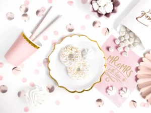 Talerzyki, biały 18,5 cm (1 op. : 6 szt.)