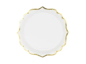 Talerzyki biały 18,5 cm (1 op. : 6 szt.)