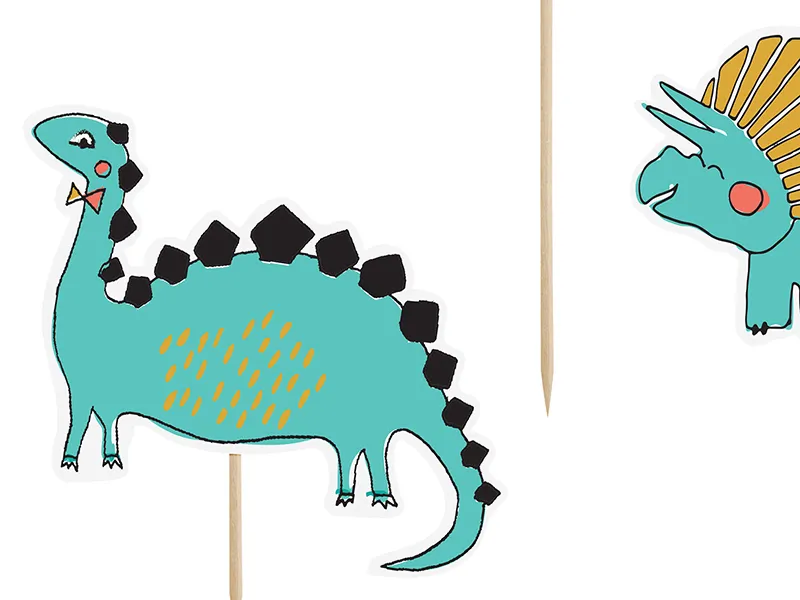 Toppery Dinozaury 10,5-20cm (1 op. : 5 szt.)