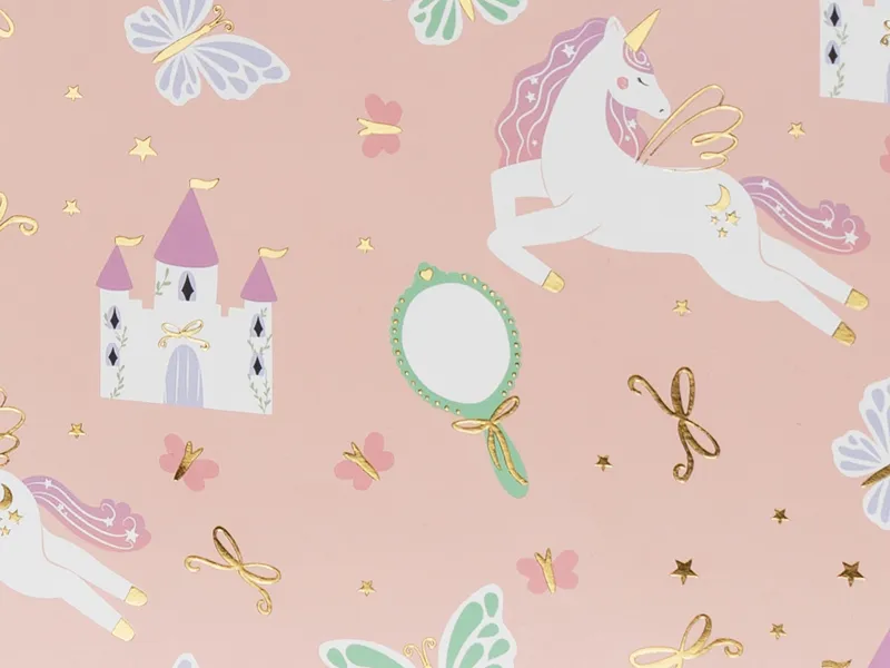 Torebka na prezenty Jednorożce 24 x 10 x 32cm