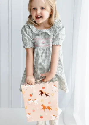 Torebka na prezenty Konie, 23x22x8,5cm