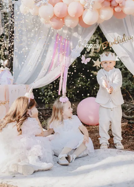 Tuba strzelająca złotymi gwiazdkami, 20 cm