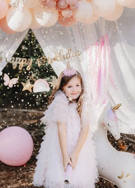 Tuba strzelająca złotymi gwiazdkami, 20cm