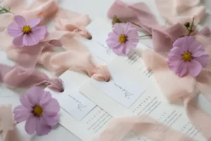 Wstążka szyfonowa, liliowy, 40mm:10 m