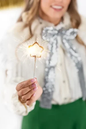 Zimne ognie Gwiazdki, złoty, 16.5 cm (1 op. : 2 szt.)