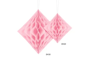 Diament bibułowy jasny różowy