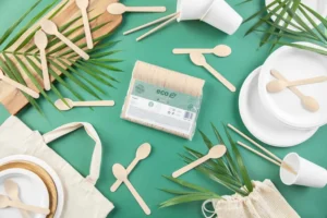 Drewniane łyżki 16cm