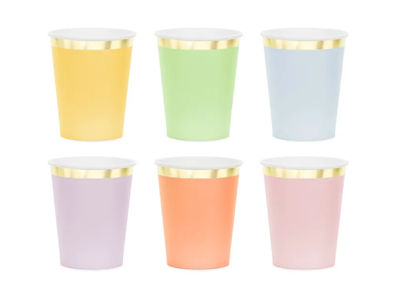 Kubeczki mix kolorowe 220 ml