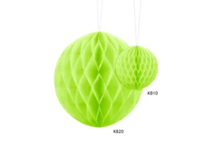 Kula bibułowa zielone jabłuszko