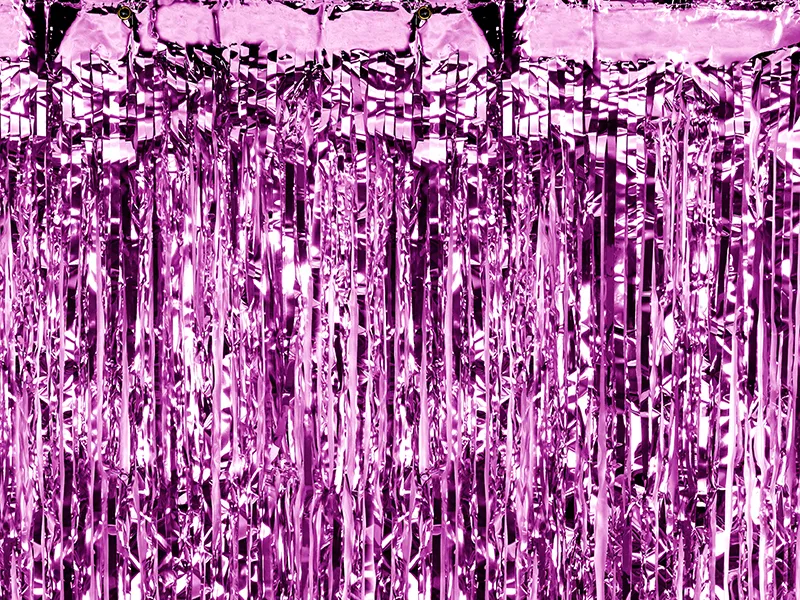Kurtyna Party purpurowa 90 x 250 cm