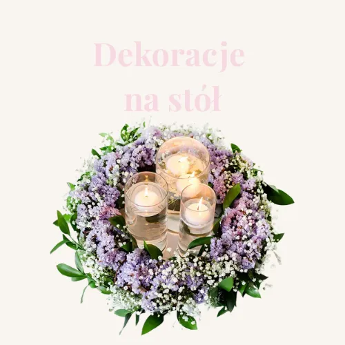 dekoracje na stół