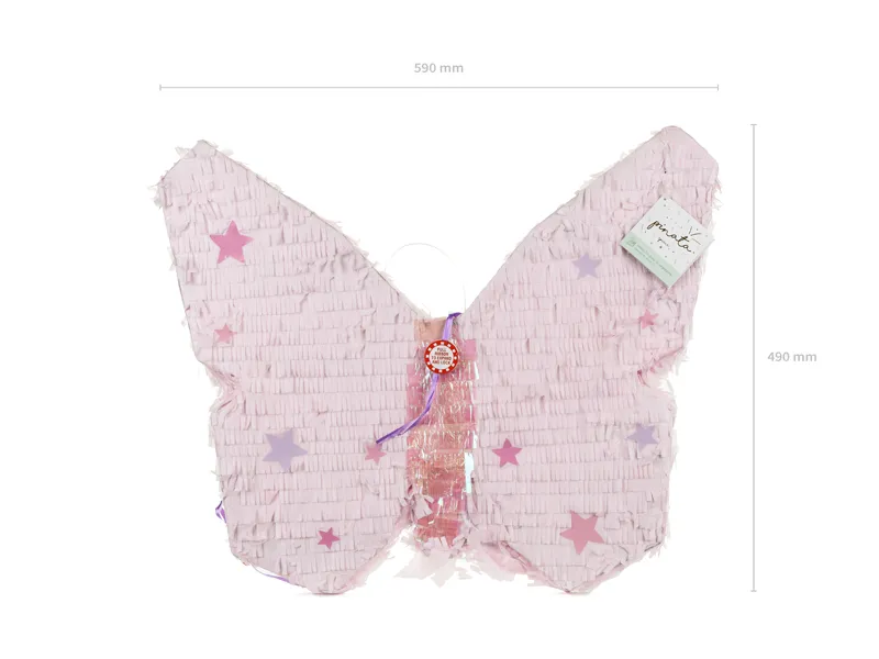 Piniata składana Motyl 58x48x10 cm