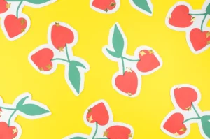 Serwetki Wiśnie mix 13.5x16cm