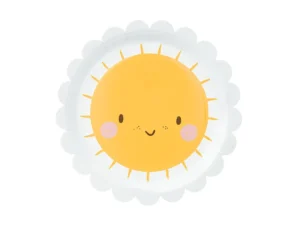 Talerzyki Słoneczko 18 cm 6 sztuk