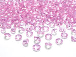 Diamentowe konfetti jasny różowy 12mm
