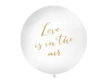 Balon 1m, Love is in the air, biały