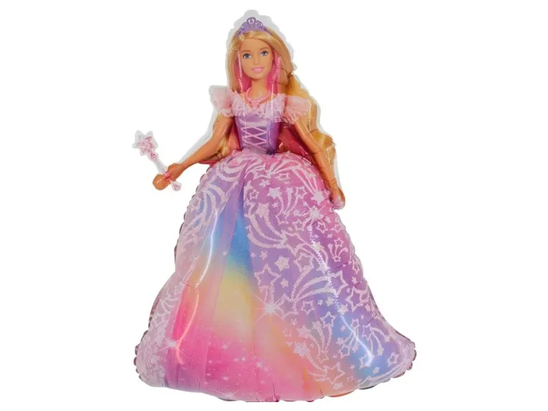 Balon Foliowy Barbie 96 cm Metalizowany