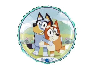 Balon Foliowy okragły Bluey i Bingo 46 cm