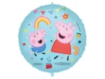Balon Foliowy okrągły Świnka Peppa 45 cm