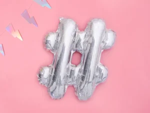 Balon foliowy # 35cm holograficzny