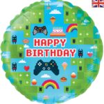 Balon foliowy Blox Happy Birthday 45 cm