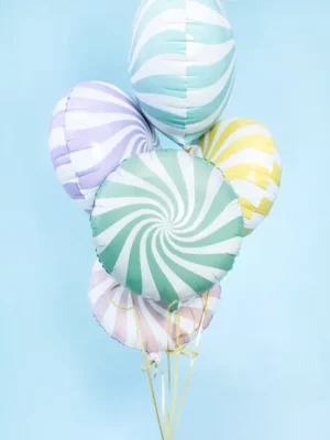 Balon foliowy Cukierek 35cm miętowy