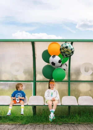 Balon foliowy Happy Birthday piłki 35x35cm