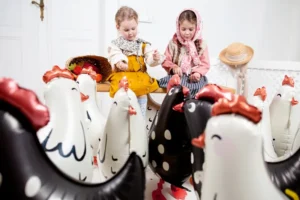 Balon foliowy Kogut 48x60cm