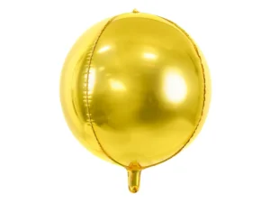 Balon foliowy Kula 40 cm złoty
