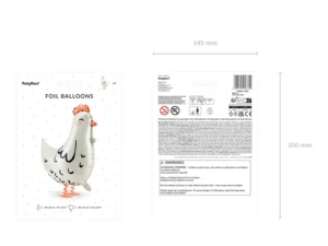 Balon foliowy Kurka, 48x60cm