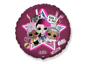 Balon foliowy LOL Born To Be Bad 45 cm