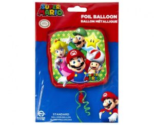 Balon foliowy Mario Bros 43cm