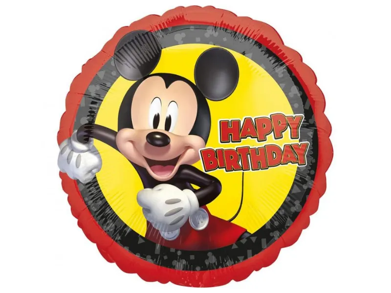 Balon foliowy Mickey Mouse Forever Birthday 46 cm