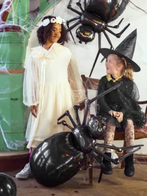 Balon foliowy Pająk 60x101 cm czarny