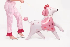 Balon foliowy Pudel 119x108cm