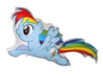 Balon foliowy Rainbow Dash 53x102 cm