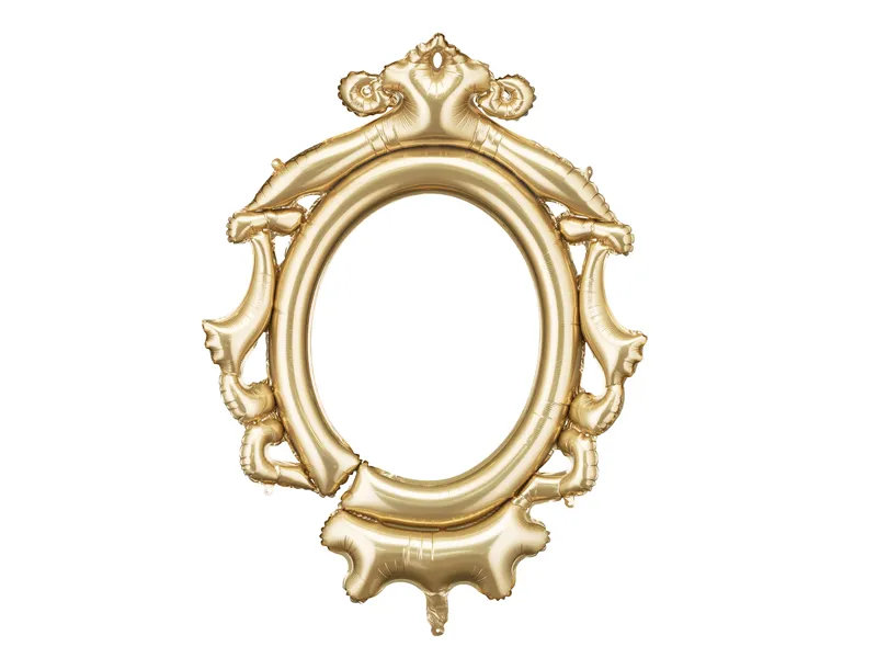 Balon foliowy Ramka 78x95cm złoty