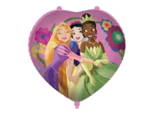Balon foliowy Serce Princess Live Your Story 46 cm