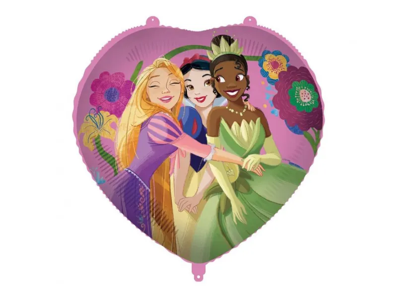 Balon foliowy Serce Princess Live Your Story 46 cm