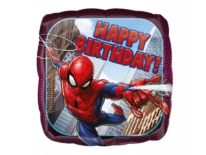 Balon foliowy Spiderman Happy Birthday 46 cm