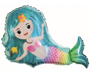 Balon foliowy Syrenka 66x47 cm