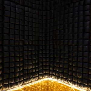 Balon foliowy kurtyna czarny 72x143cm